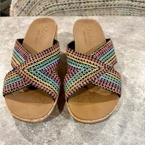 Sketchers wedge heel sandals